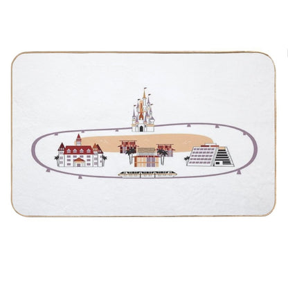 Monorail Loop Bath Mat