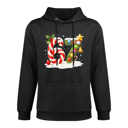 Funny Nice Naughty 6 7 Christmas 67 Meme Xmas Boys Girls Shape Retention Hoodie