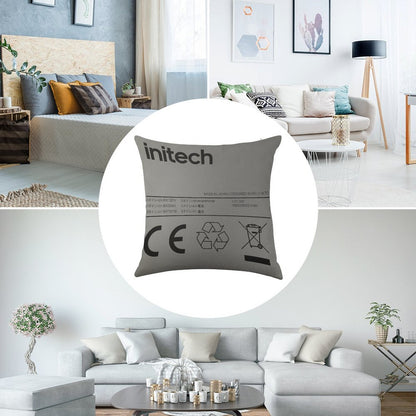 Swollen Battery Linen Throw Pillow Cover