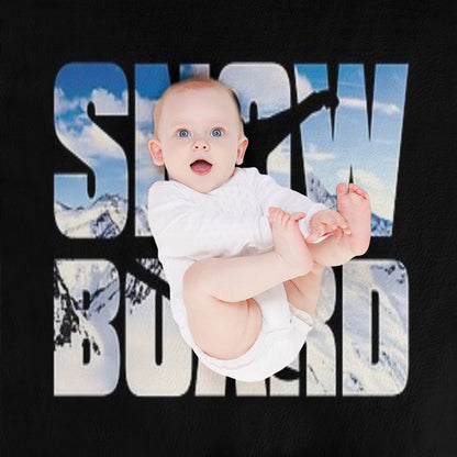 Snowboard Throw Blanket