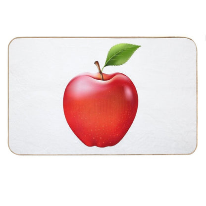 Red Apple  Red Apple Bath Mat