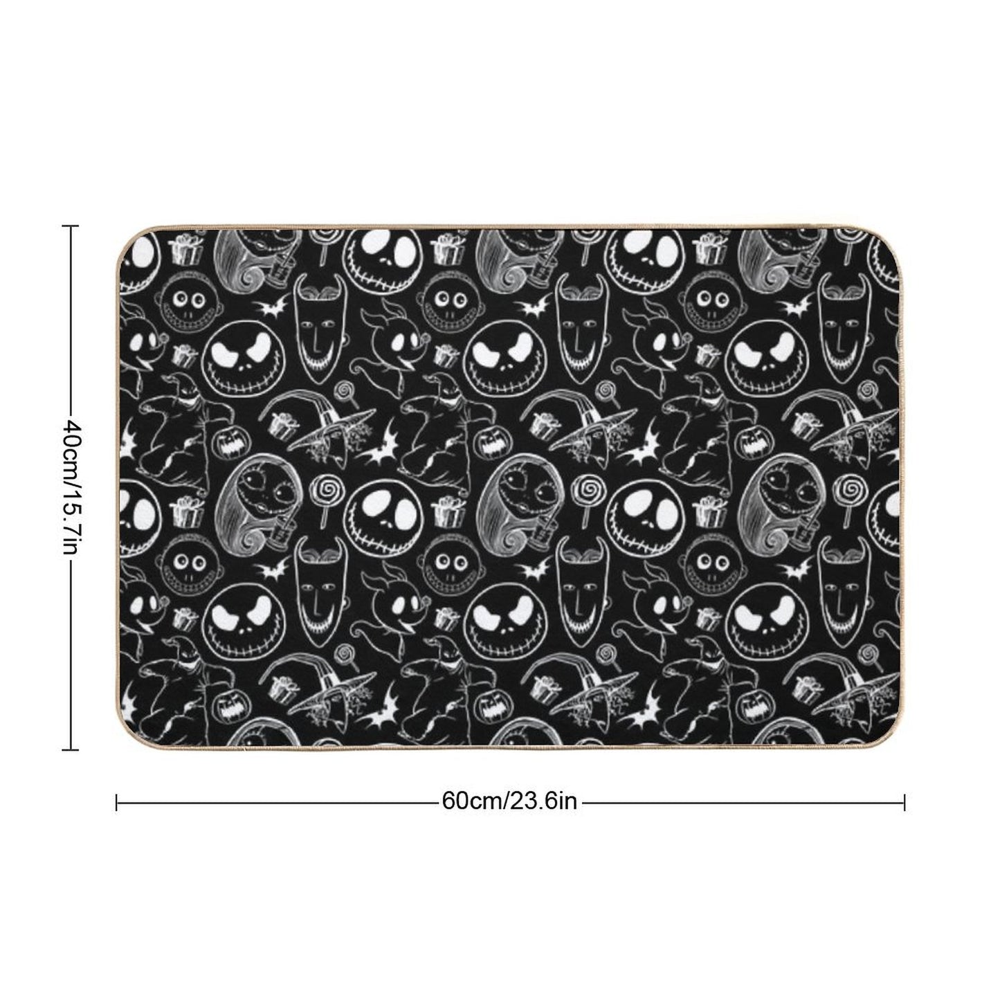 Nightmare before Christmas Bath Mat