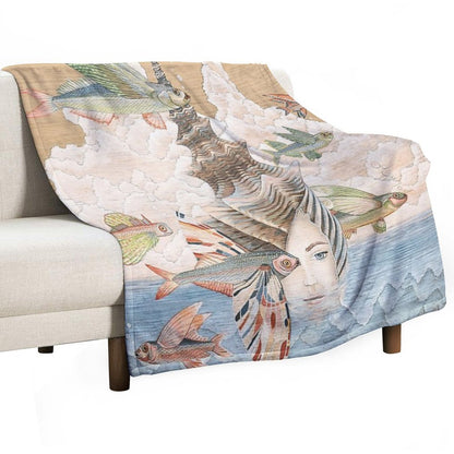 Sea Dream Throw Blanket