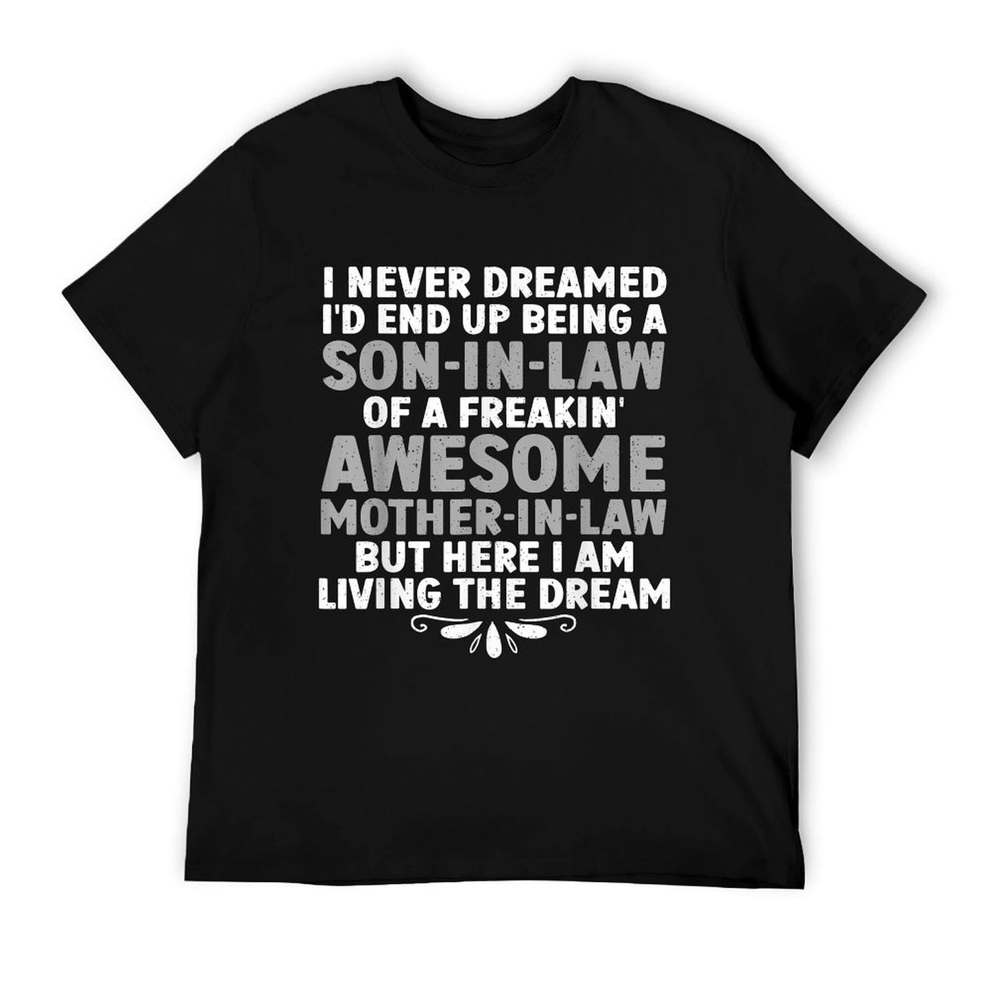 Son In Law Art From Mother In Law For Men Boys Son In Law T-Shirt