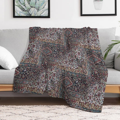 My Grandma's Carpet Throw Blanket