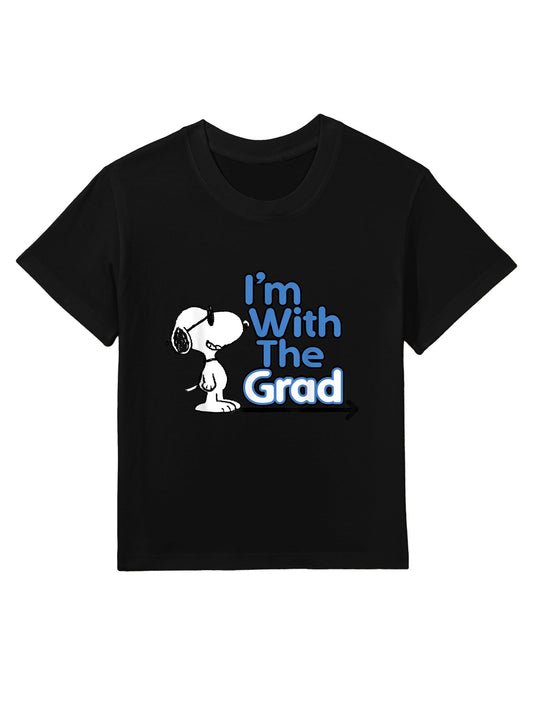 Peanuts Graduation I&#39;m With The Grad Snoopy Kids T-Shirt