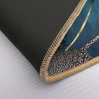 Metallic Stingray Bath Mat
