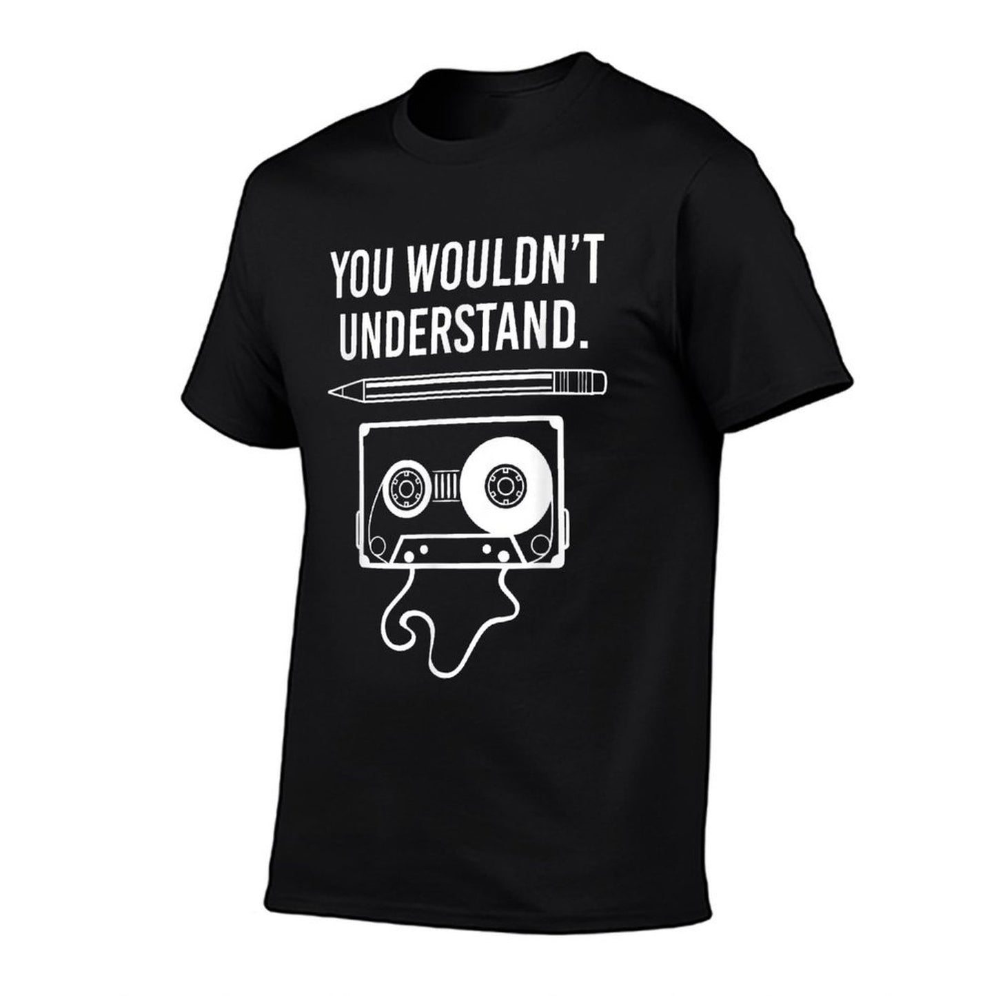 You Wouldnt Understand Vintage Cassette Tape Music T  Polyester Blend T-Shirt