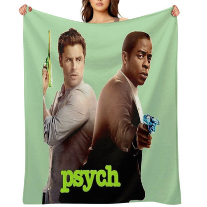 Psych Design Throw Blanket