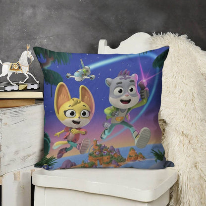The Creature Cases Linen Throw Pillow Cover