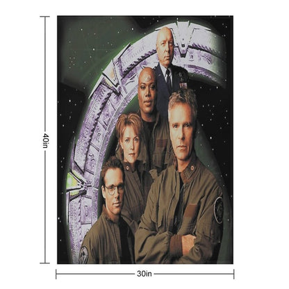 Stargate SG1 Throw Blanket