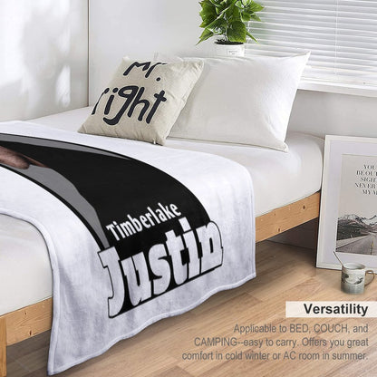 Justin Timberlake Tour 2025 Throw Blanket