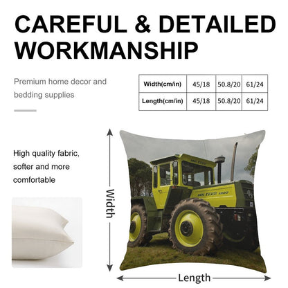 The MB-trac1300 Tractor Linen Throw Pillow Cover