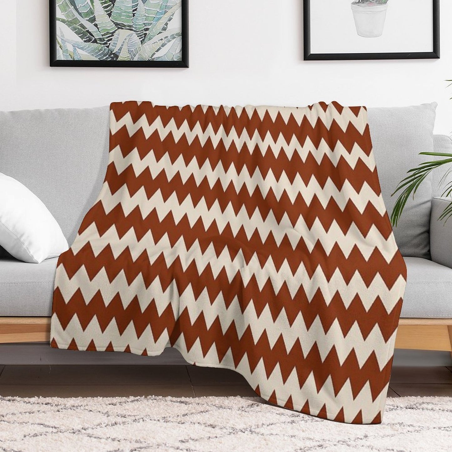 Pattern 207 Throw Blanket
