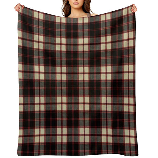 Macpherson Clan Tartan Throw Blanket