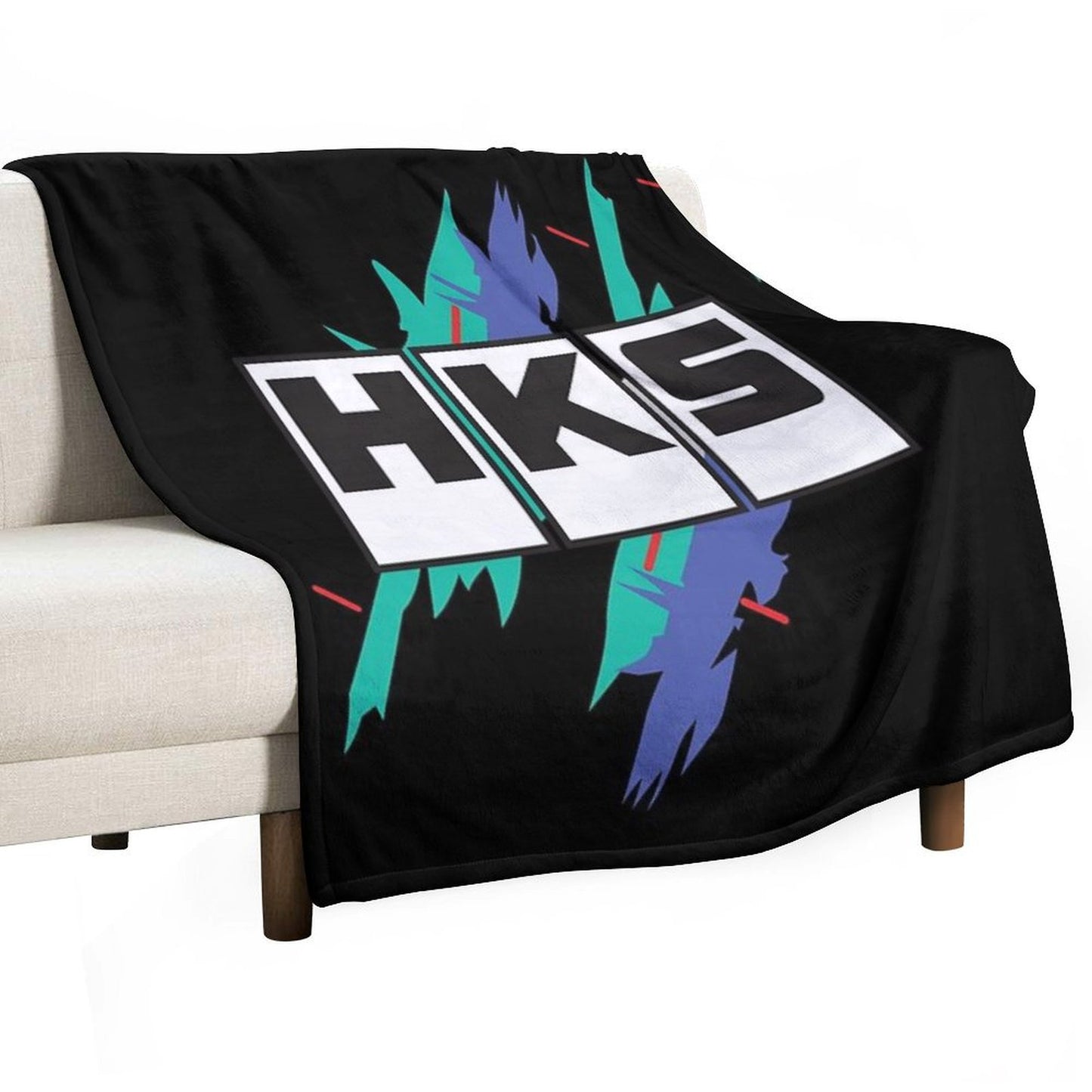 HKS Vintage Throw Blanket