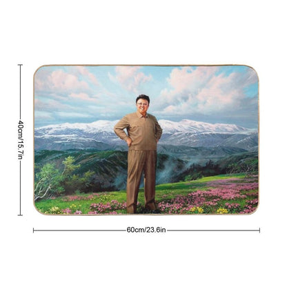 Supreme Leader Kim Jong Il Bath Mat