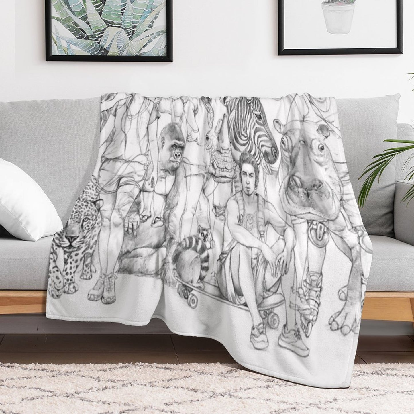 Safari Throw Blanket