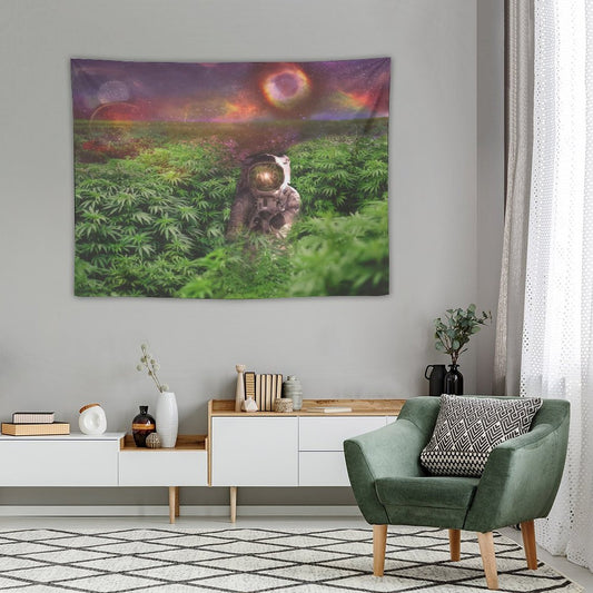 Astronaut in Planet Tapestry