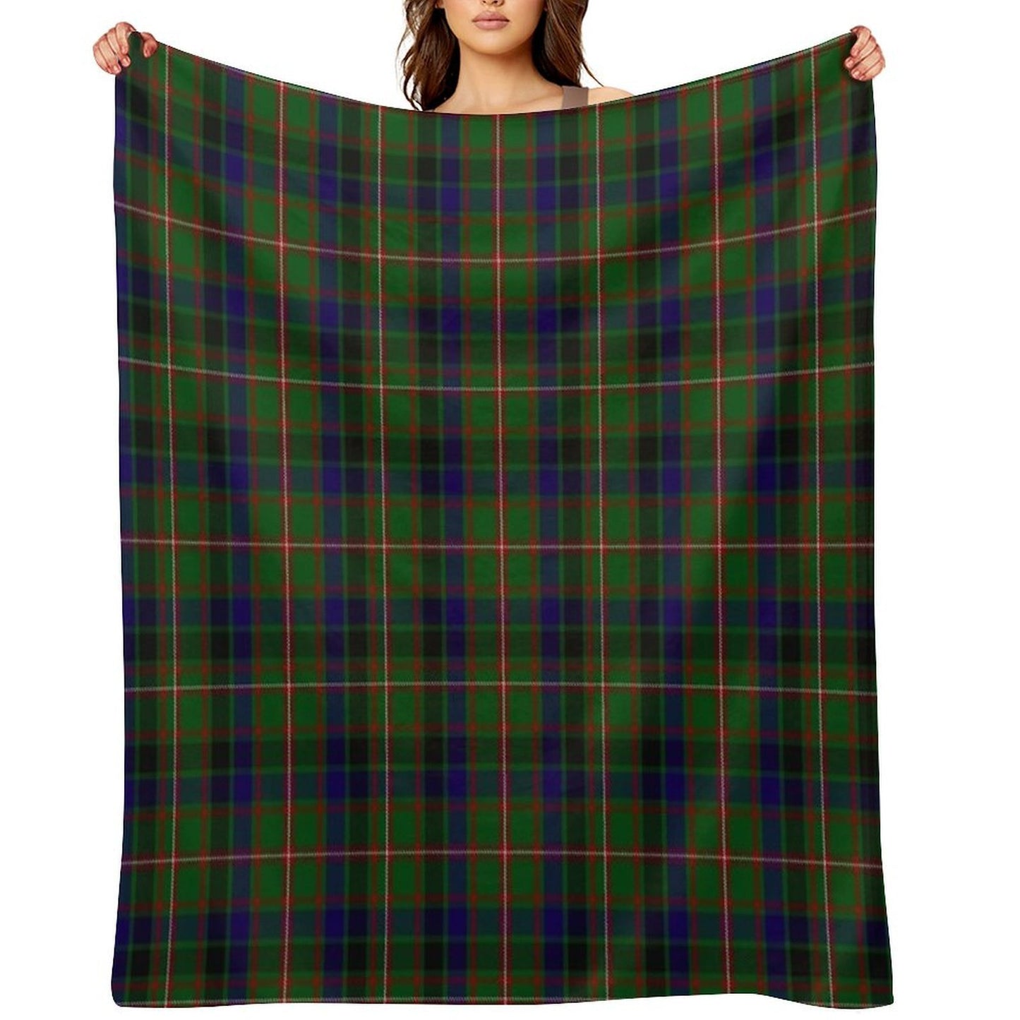 Clan Reid Tartan Throw Blanket