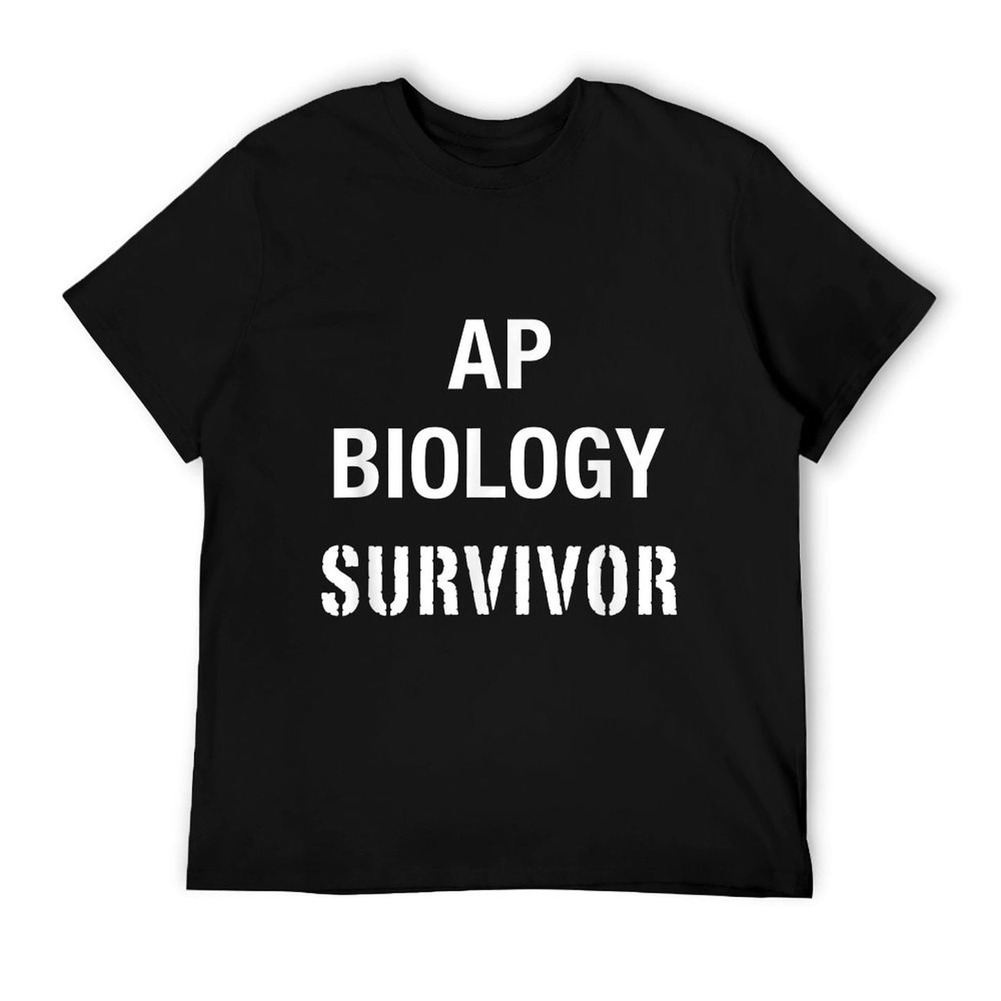 AP Biology T Shirt Funny High School AP Class Survivor T-Shirt