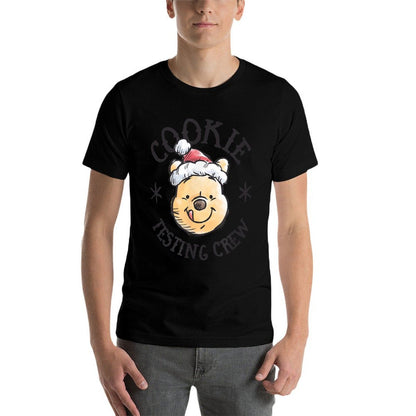 Winnie The Pooh - Holiday Pooh Bear Cookie Testing Crew  High-quality Stitching T-Shirt