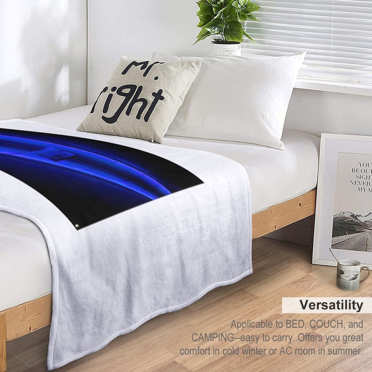 Exit The Tarmac Throw Blanket