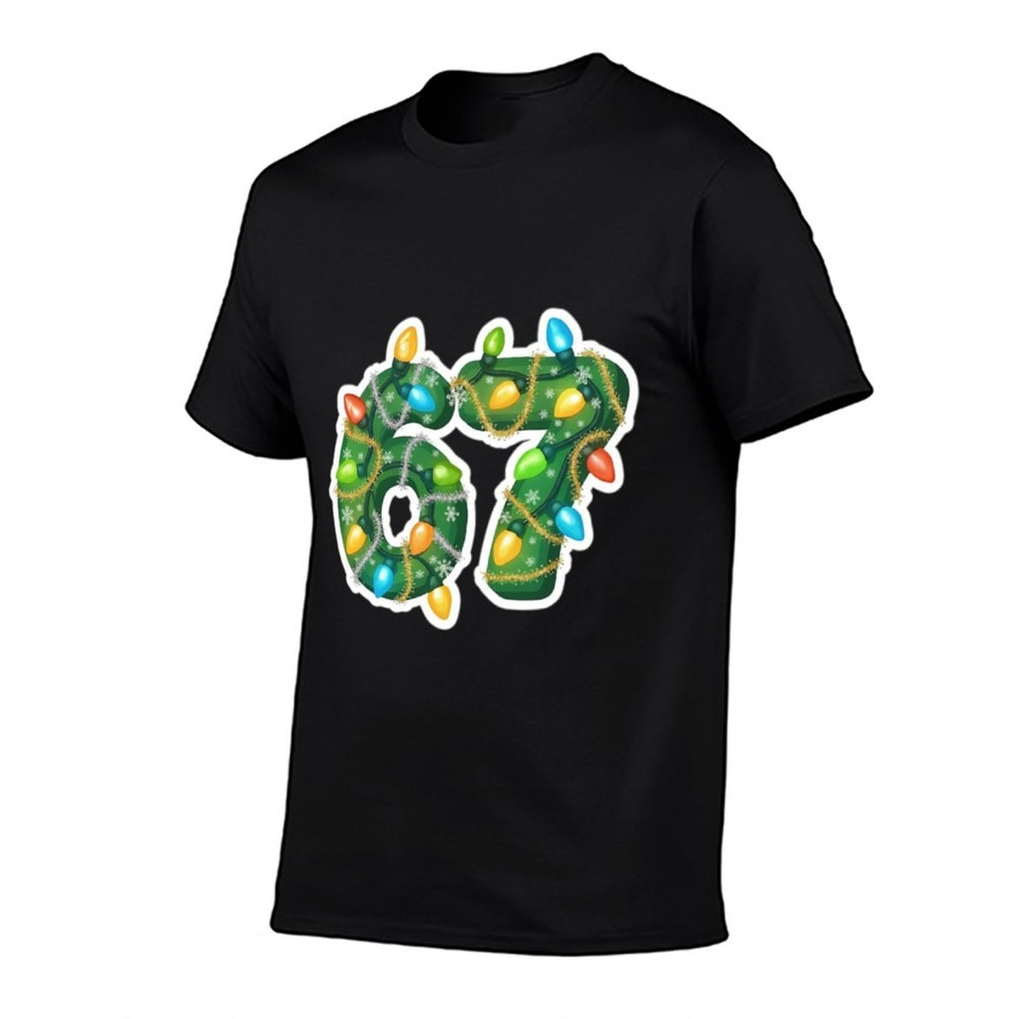 Funny Six Seven 6 7 Meme Unique Design 6 7 Christmas  High-quality Stitching T-Shirt
