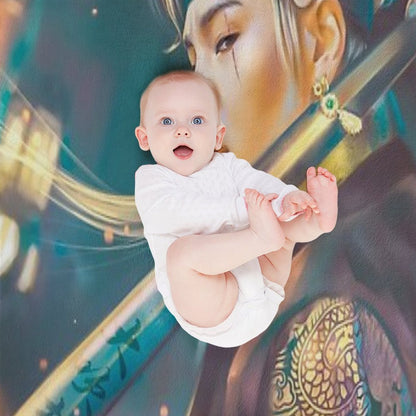 Agust D Daechwita Throw Blanket