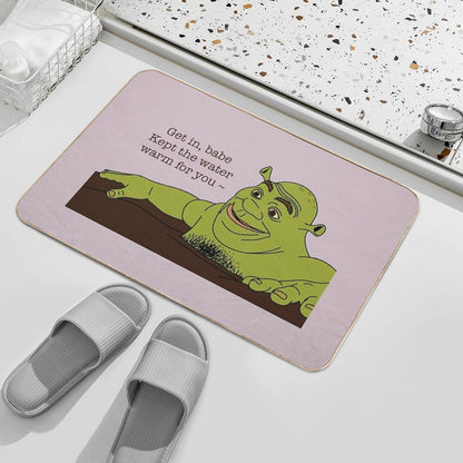 Shrek’s ❤️Hot❤️ Tub Bath Mat