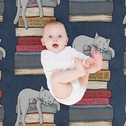 How to Chill Like A Cat Throw Blanket