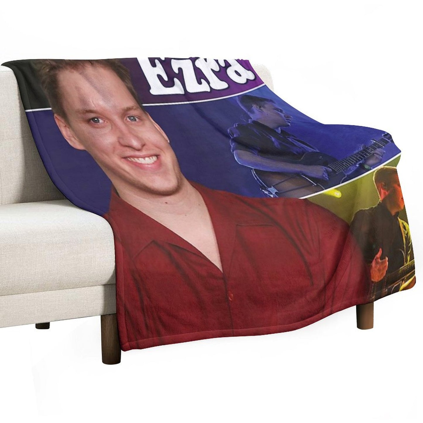 George Tour 2021 Ezra Concert Kokbisa Throw Blanket