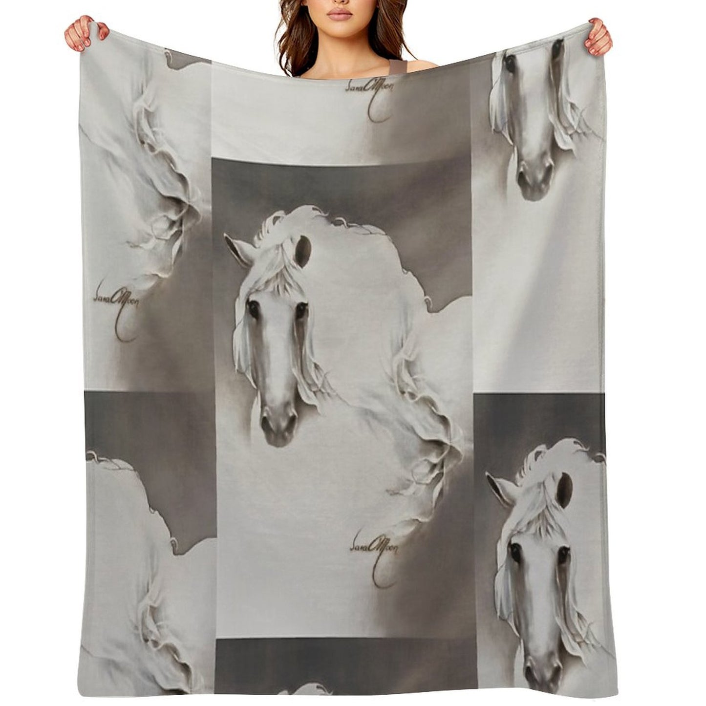 The Queen Throw Blanket