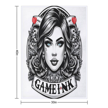 Gameink Throw Blanket