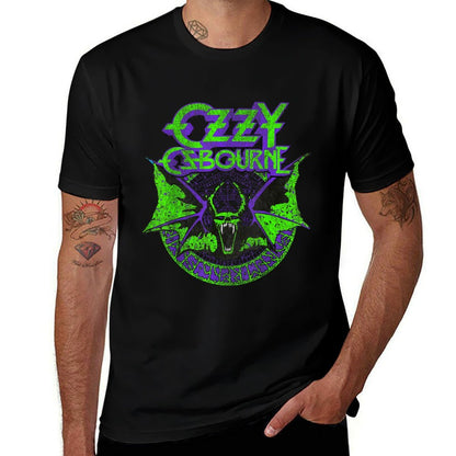 Ozzy Osbourne – Bat Circle Neon V2  Odor-resistant T-Shirt