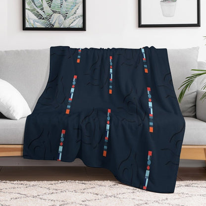 Factory Worker Throw Blanket