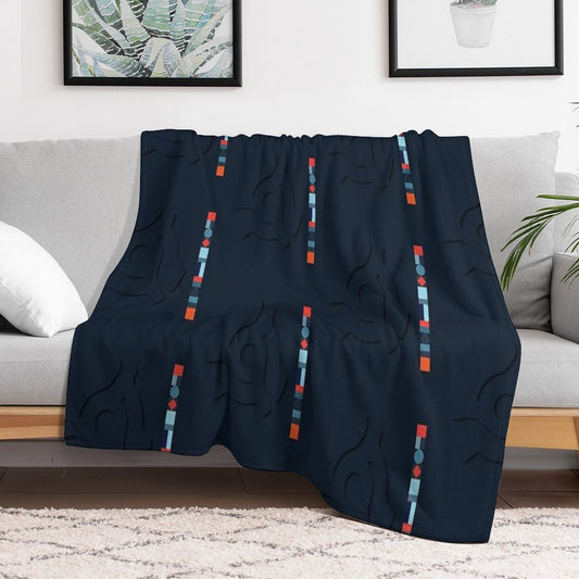 Factory Worker Throw Blanket