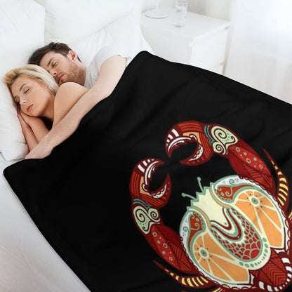 Cancer Throw Blanket