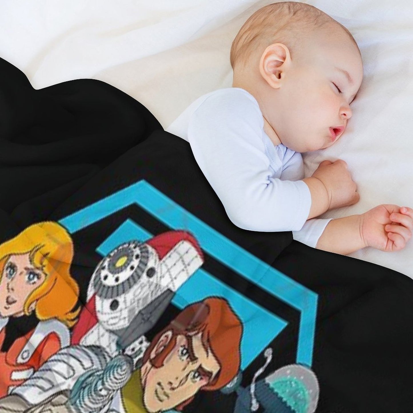 Comet Crew Throw Blanket