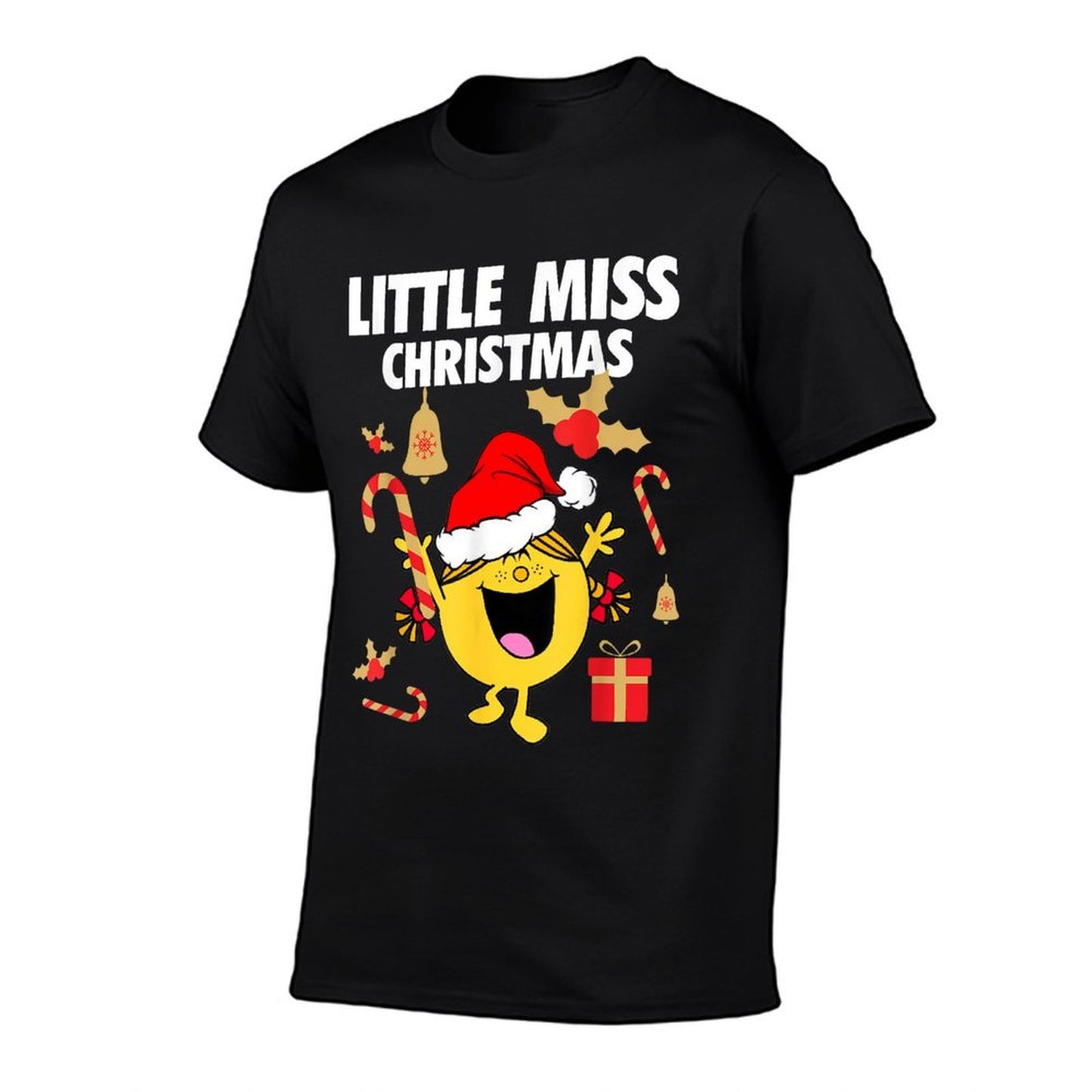 Little Miss Christmas T-shirt  Fade-proof Color T-Shirt