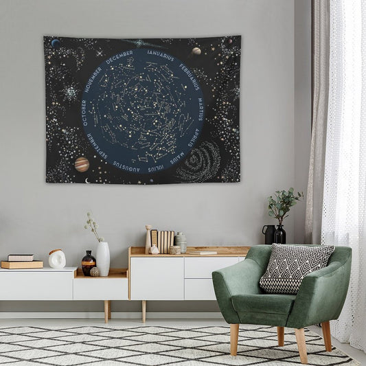 Come with Me to See The Stars Tapestry