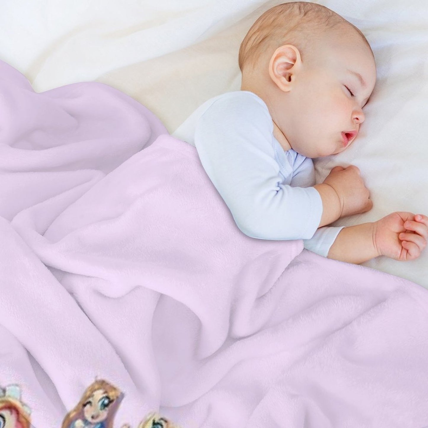 Mackenzie Turner Hey Cuties Throw Blanket