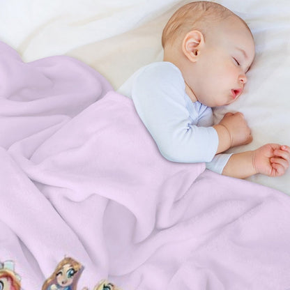 Mackenzie Turner Hey Cuties Throw Blanket