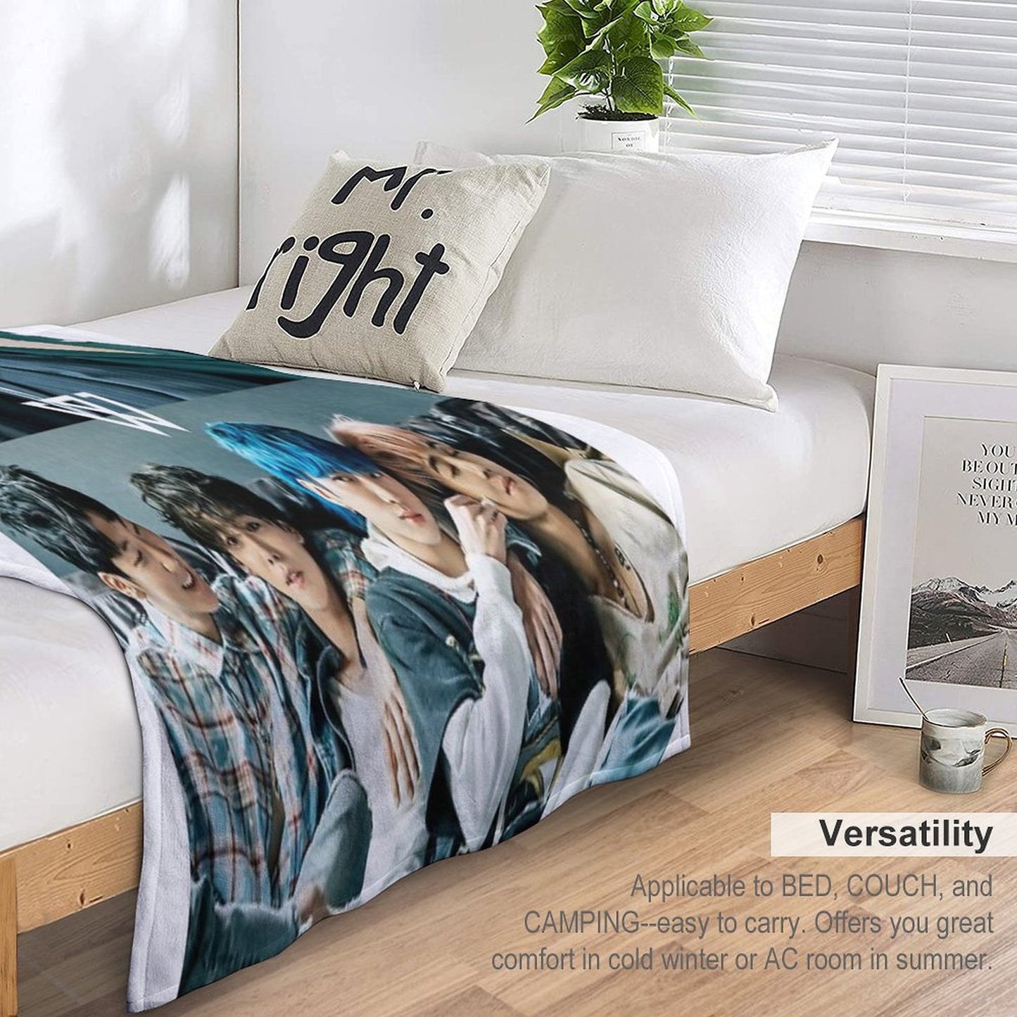 Winner Kpop Throw Blanket