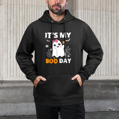 Its My Boo Day Halloween Birthday Ghost Moisture-Wicking Hoodie