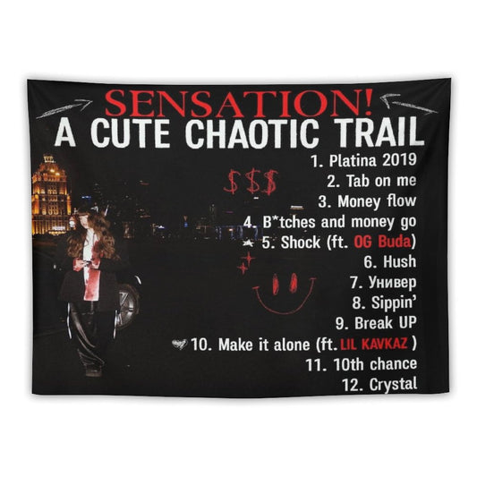 SENSATION! A Cute Chaotic Trail Tapestry