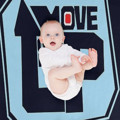 Move On Up Throw Blanket