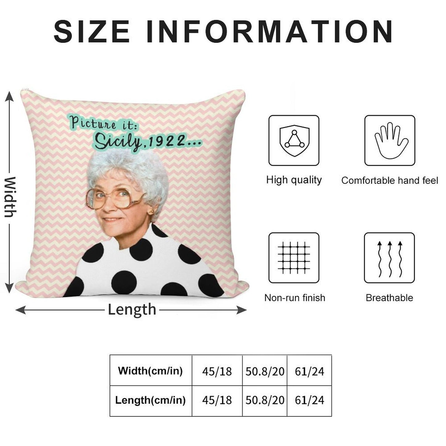 Sophia Petrillo Soft Style Accent Throw Pillow