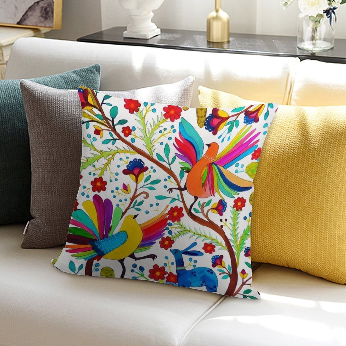 Amate 1 Soft Anti-Pilling Throw Pillow