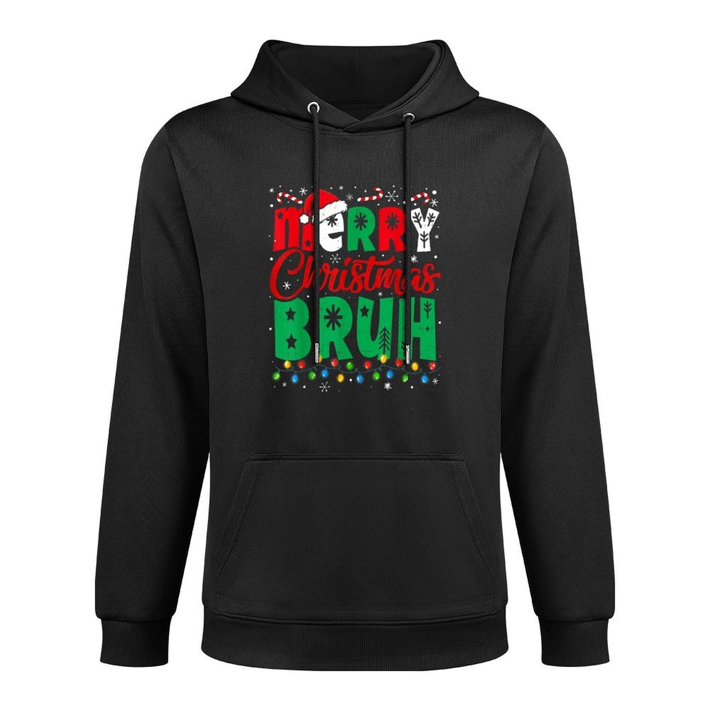 Bruh Christmas Kids Xmas Menn Boys Funny Christmas Unisex Design Hoodie